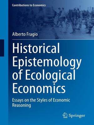 cover image of Historical Epistemology of Ecological Economics